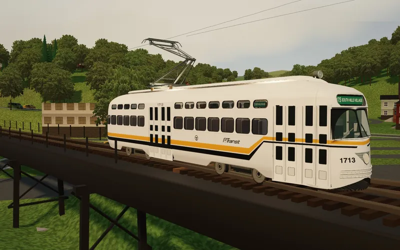 PCC 1713 in white, one of the Super 17 cars