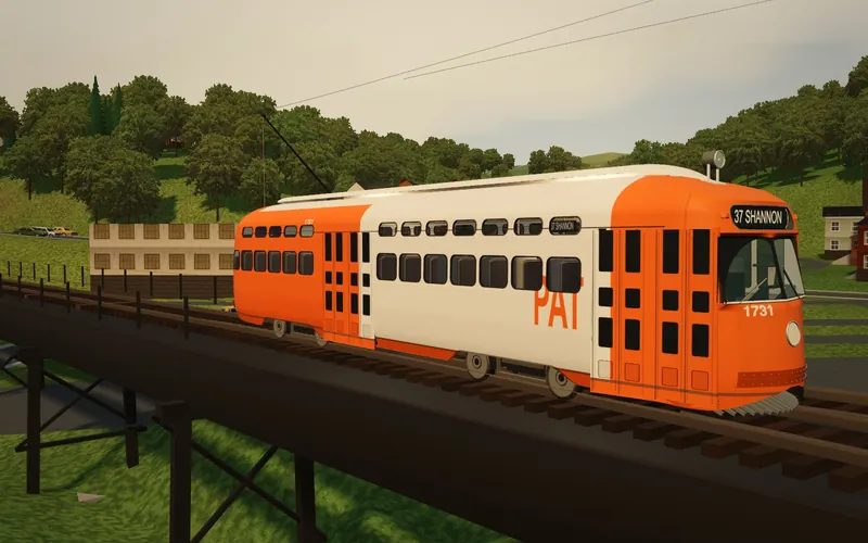 PCC 1731 in PAT orange and white